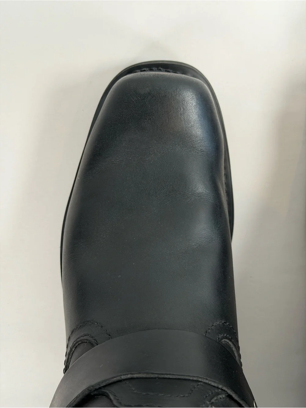 Men’s Guide Gear Harness Boots Size 10 D Motorcycle Square Toe Black Boots